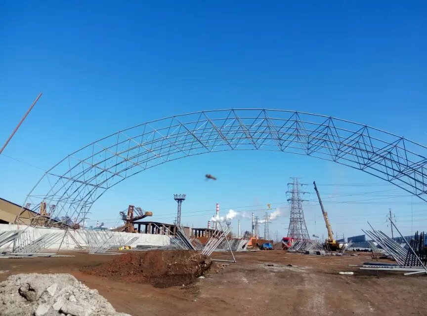 武漢葫蘆島熱電廠網架
