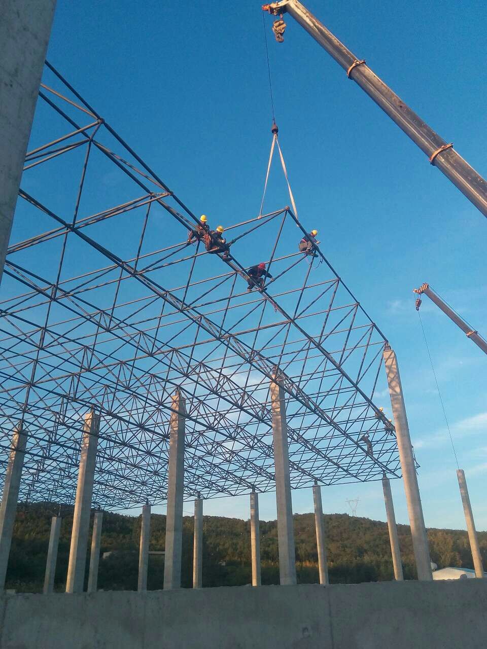 九臺汪清物流園網架