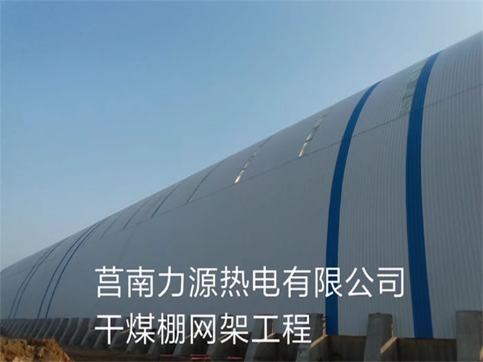 甘肅莒南力源熱電有限公司干煤棚網架工程